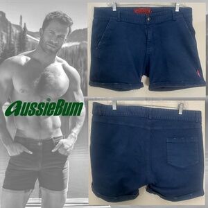 Aussiebum Stretch Shorts XL 37-40" waist 5" inseam Gently worn Distressed